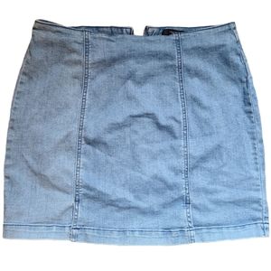 FREE Forever 21 Light Blue Denim skirt